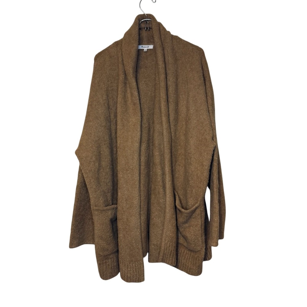 Madewell Women's Sweater Open Cardigan Slouchy Long Sleeve Pockets Plus‎ Size 1X